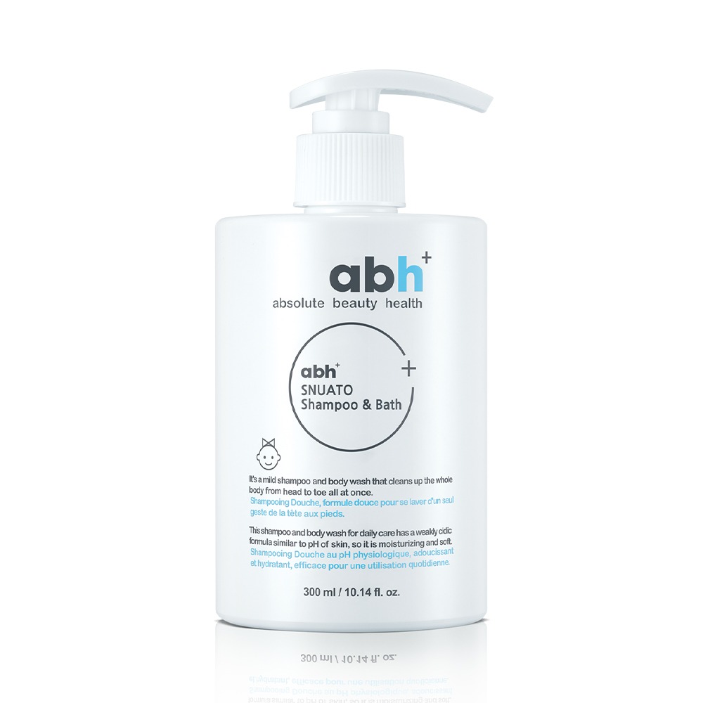 ABH+ 스누아토 샴푸&amp;바스 300ml  [약국판매제품] (유통기한:221121까지)